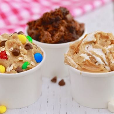 Crazy Edible Cookie Dough: One Edible Cookie Dough with Endless Flavor Variations!