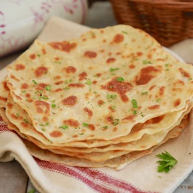 Flatbread Recipe With Only 3 Ingredients