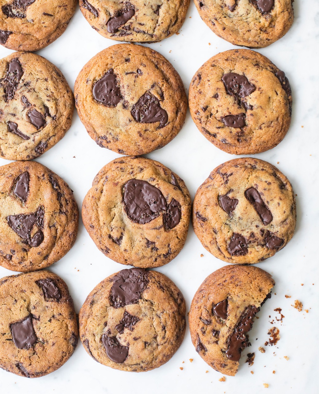 Gemma's 5 Star Chocolate Chip Cookies from the Bigger Bolder Baking Cookbook
