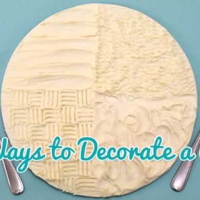 4 Fun Ways to Decorate a Cake