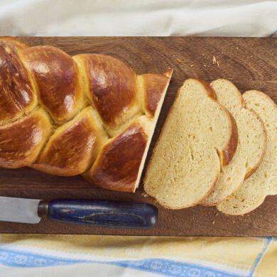 Homemade Challah Bread (No Knead!)