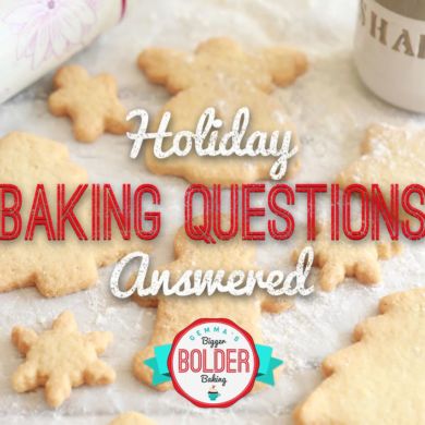 Ask Gemma...Your Holiday Baking Questions Answered!