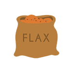 Flax is a substitute for eggs in baking